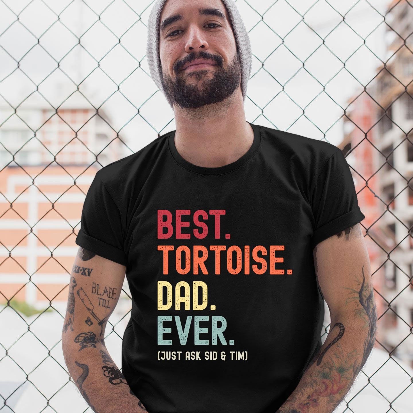 Tortoise Dad Just Ask Shirt - Hi Doggi