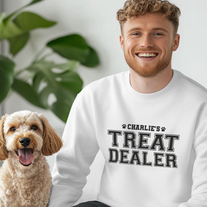 Treat Dealer Custom Sweatshirt - Hi Doggi