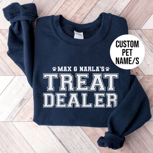 Treat Dealer Custom Sweatshirt - Hi Doggi
