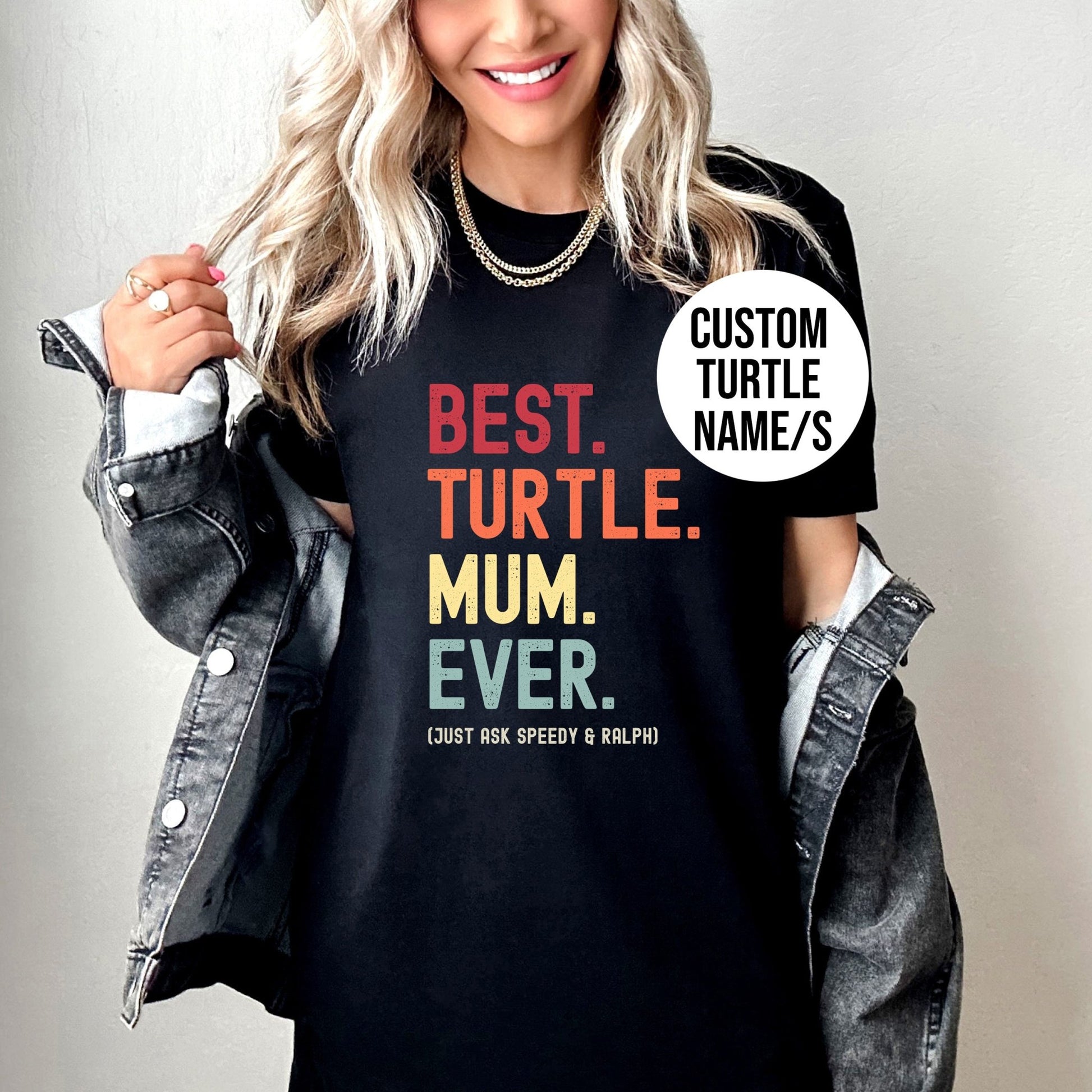 Turtle Mum Just Ask Shirt - Hi Doggi