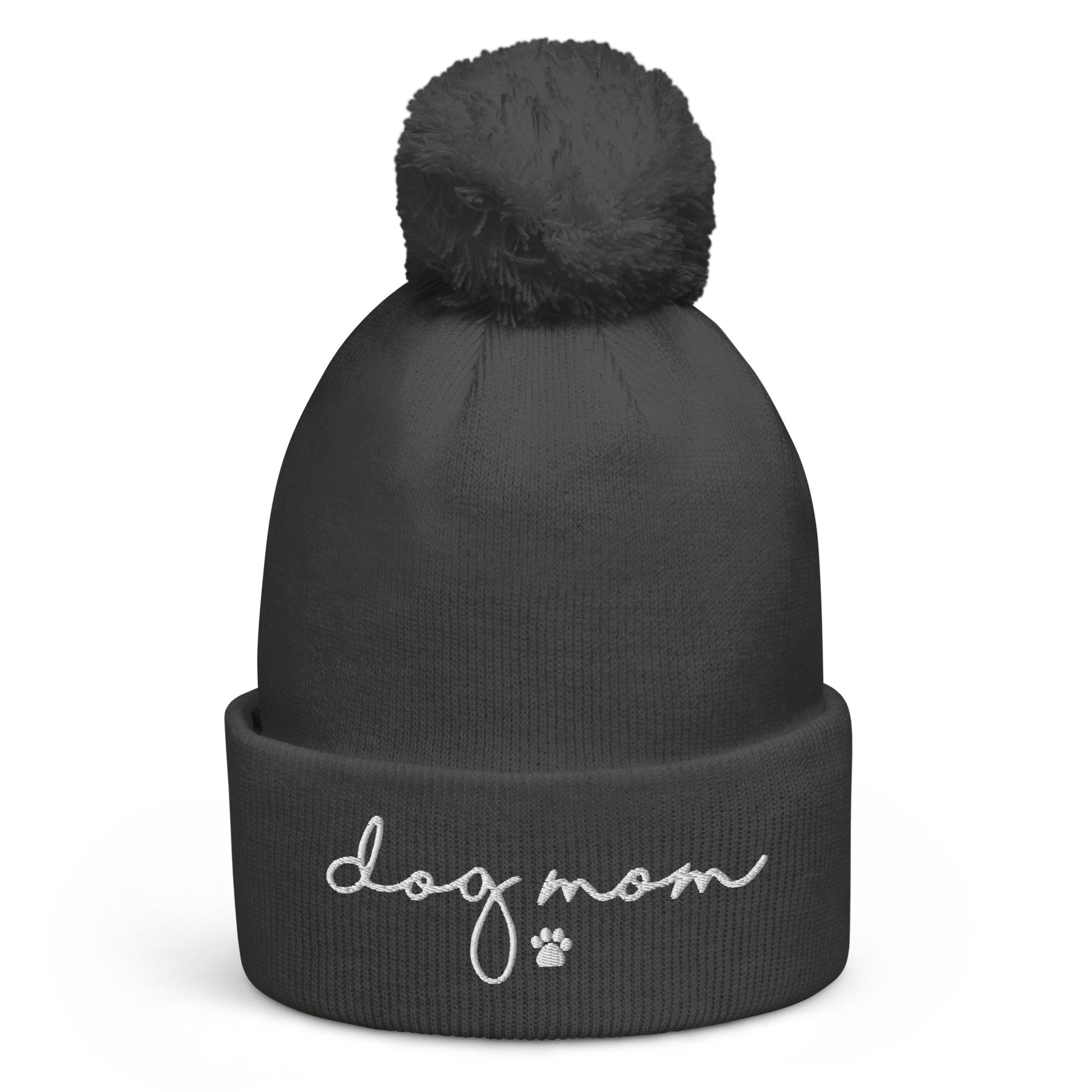 Dog Mom Pom Pom Beanie - Hi Doggi