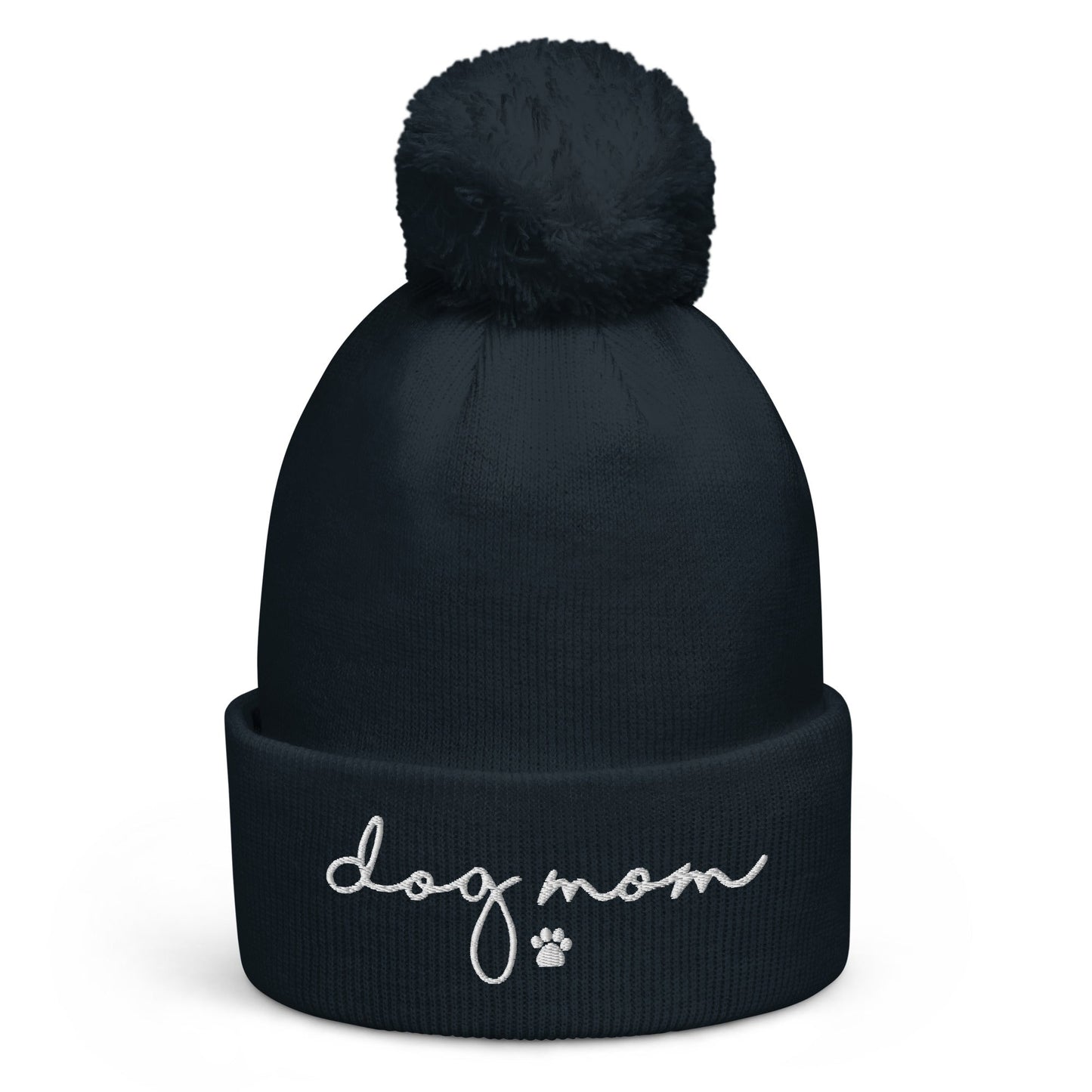 Dog Mom Pom Pom Beanie - Hi Doggi