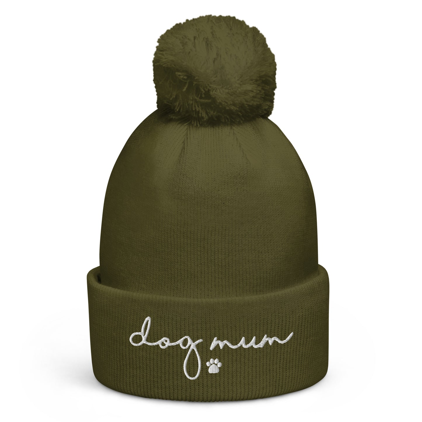 Dog Mum Pom Pom Beanie