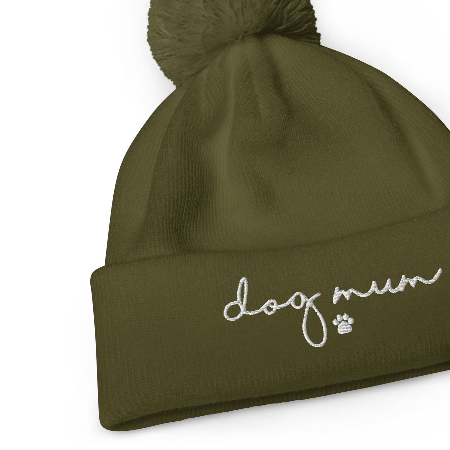 Dog Mum Pom Pom Beanie